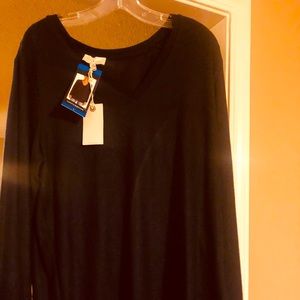 Lucky brand Mens Navy blue sweater large